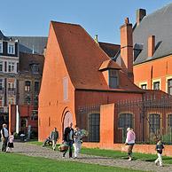 De hospice Comtesse / hospice Notre-Dame in de Oude Stad / Vieux-Lille van Rijsel, Frankrijk
